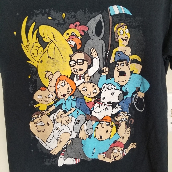 Vintage 2009 Fox Family Guy Characters T-shirt - Picture 2 of 10